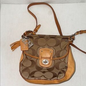 Coach Willis 70th ANNIVERSARY Legacy Signature Logo Bag